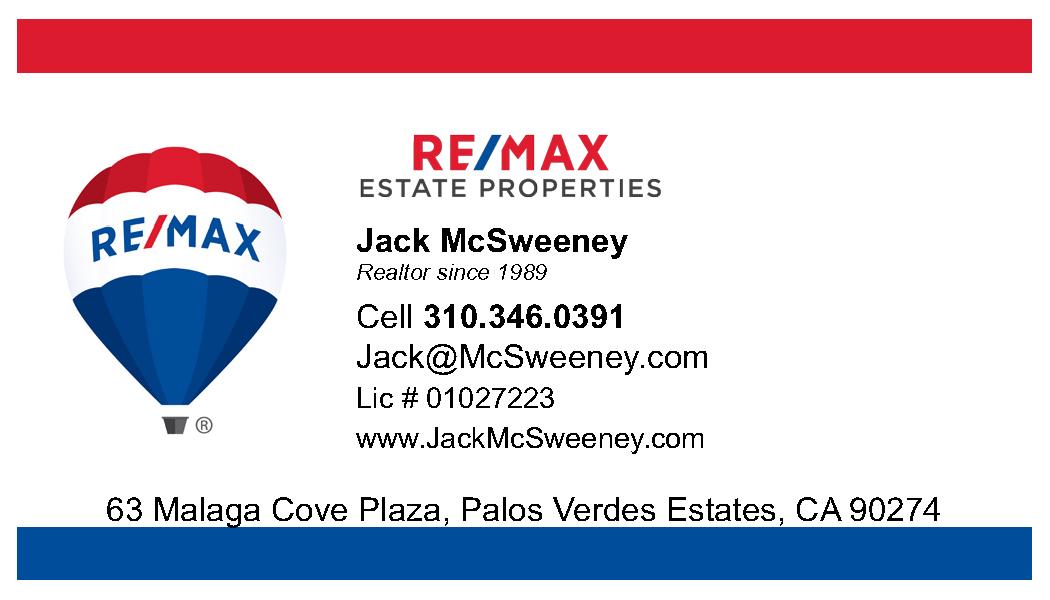 RE/MAX Estate Properties / We have the market share from the South Bay to Beverly Hills!